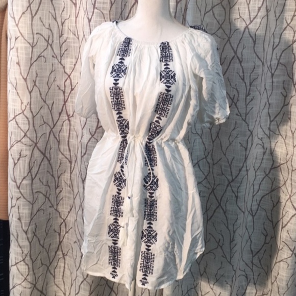 Cupshe light weight summer dress aztec embroidered - Picture 1 of 6